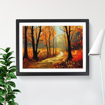 Amazing Autumn Forest Vol.5 - Framed Print
