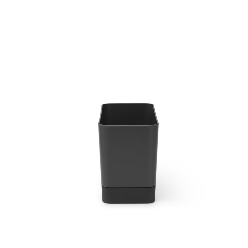 Brabantia Sinkside Plastic Caddy Organizer, Dark Gray