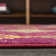 Blairsville Tribal Love Geometric Pink/Multi Rug