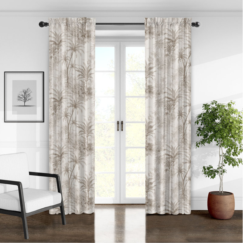 Toile Palmora, L 50 po x L 108 po, Champignon