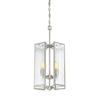 Luminaire suspendu simple 4 lumières Belvidera