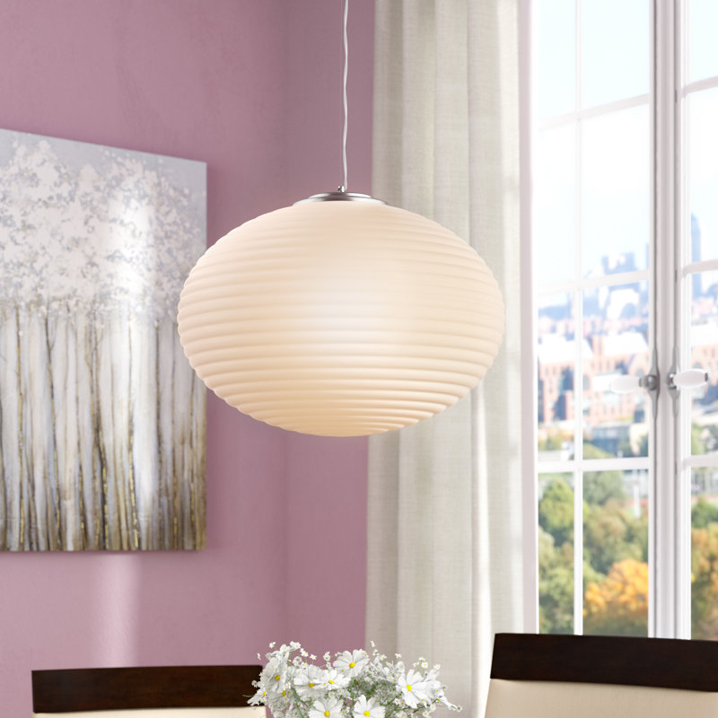 Seeger 3 - Light Brushed Steel Single Pendant