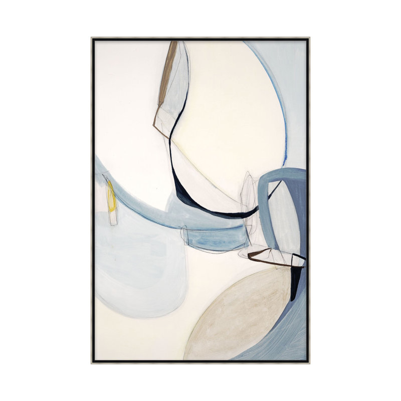 «Cool Contours 1» par Studio L57 Affinity - reproduction d'un seul cadre photo sur toile, H 64,25 po x l 43,25 po