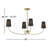 Reba 4 - Light Shaded Classic Chandelier
