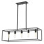 Luminaire suspendu linéaire à 5 lumières pour îlot de cuisine Seadrift-1173873064