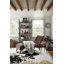 Tapis brun / blanc en cuir de vache Paladin