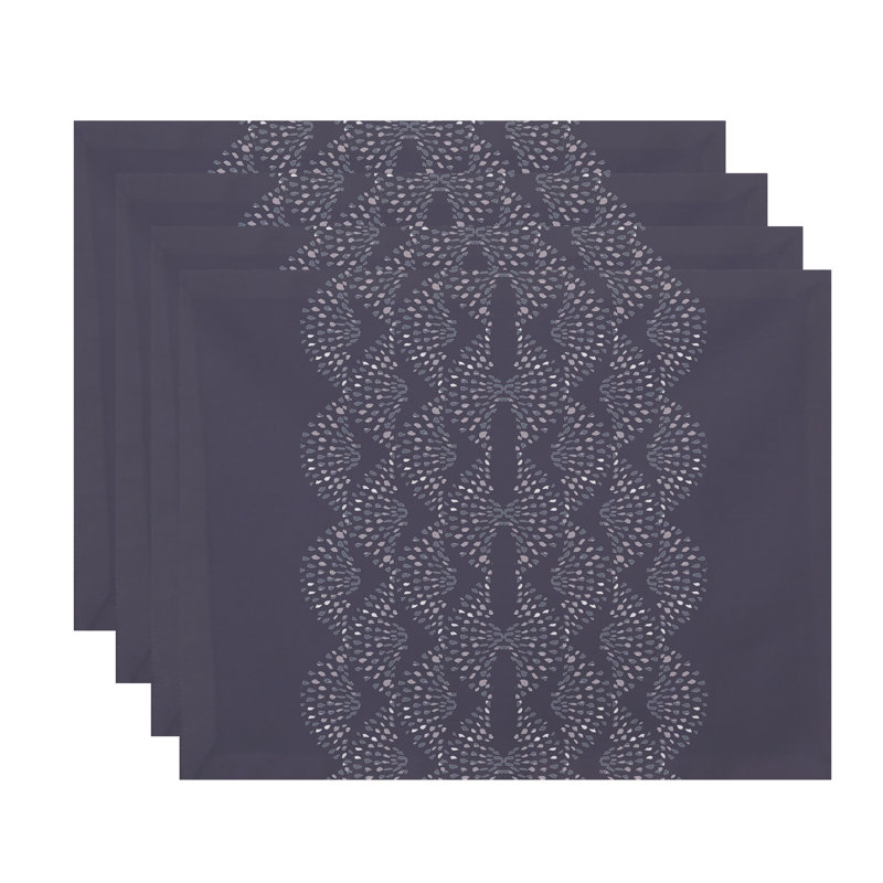 Ensemble de napperons 18 po Ladwig, Mauve