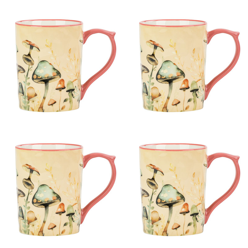 Tasse 10 pièces 10 Strawberry Street Sylvie, champignon magique
