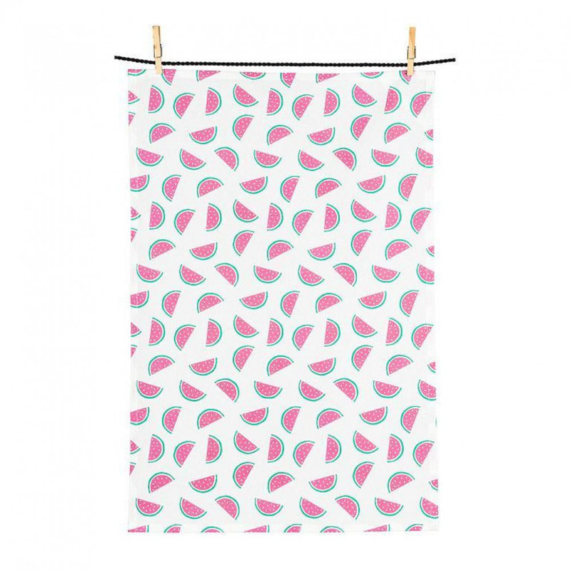 Set Of 2 Watermelon & Kitchen Towel Set