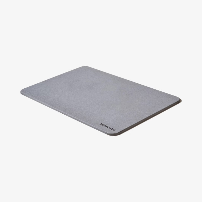 Misona Diatomite Stone Bath Mat, Grey