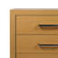 Commode 3 tiroirs, table de chevet avec base en fer Illiopolis-37838377