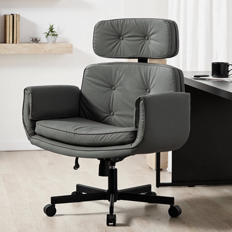 Chaise de bureau Criss, Gris