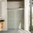 Opal Mirage MCOCOD 46-48.75" W x 76" H Double Sliding Soft Close Shower Door with 3/8" (10mm) Clear Glass-74762223