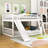 Felecie Full Over Full Standard Bunk Bed with Slide by Harriet Bee-520057540