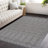 Naar Guros Area Rugs, White/White/Traditional Accent Power Loom Machine -Crafted Rug-742368286