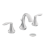 Moen Eva Widespread Bathroom Faucet Trim Kit, Valve Required