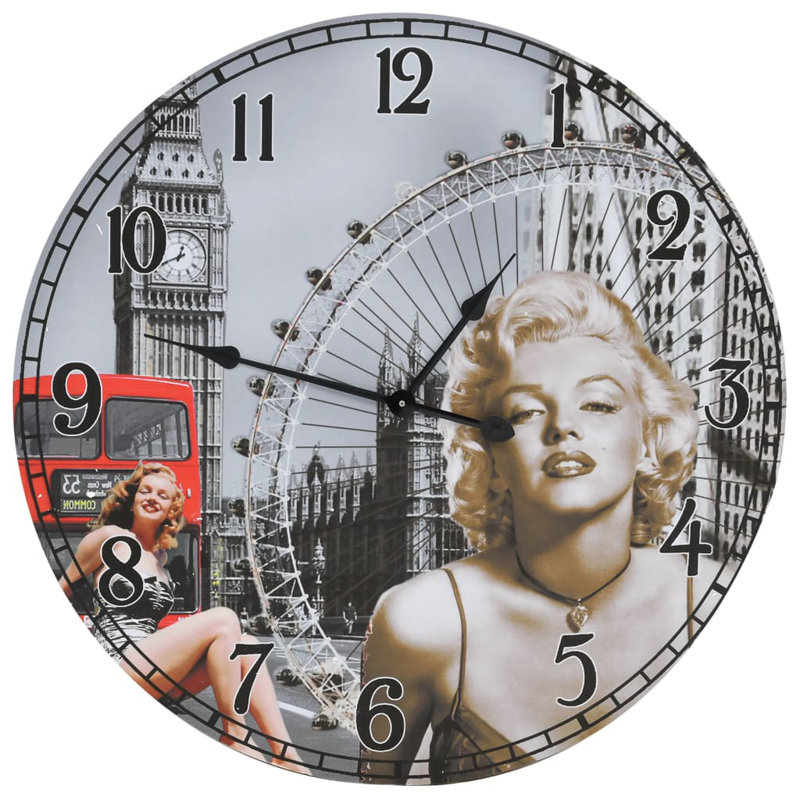 Elisabelle MDF Wall Clock