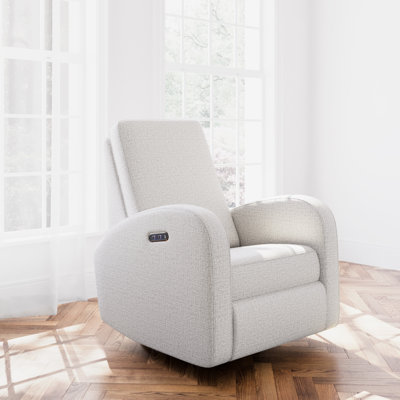 Santa Monica Power Recliner Swivel Glider with USB