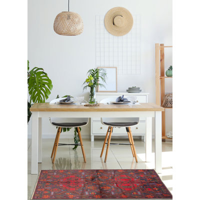 Rizbaft Grey Rug 3'7" x 6'6"