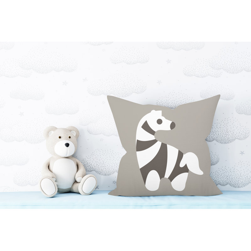 Coussin décoratif Simbi, Truite, L 15 po x H 15 po
