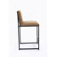 Ensemble de 2 chaises de salle à manger rembourrées en fer Minimalist-997658071