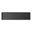 48"x12.6" Stainless Steel 18 Gauge Black Rectangular Recessed Shower Niche