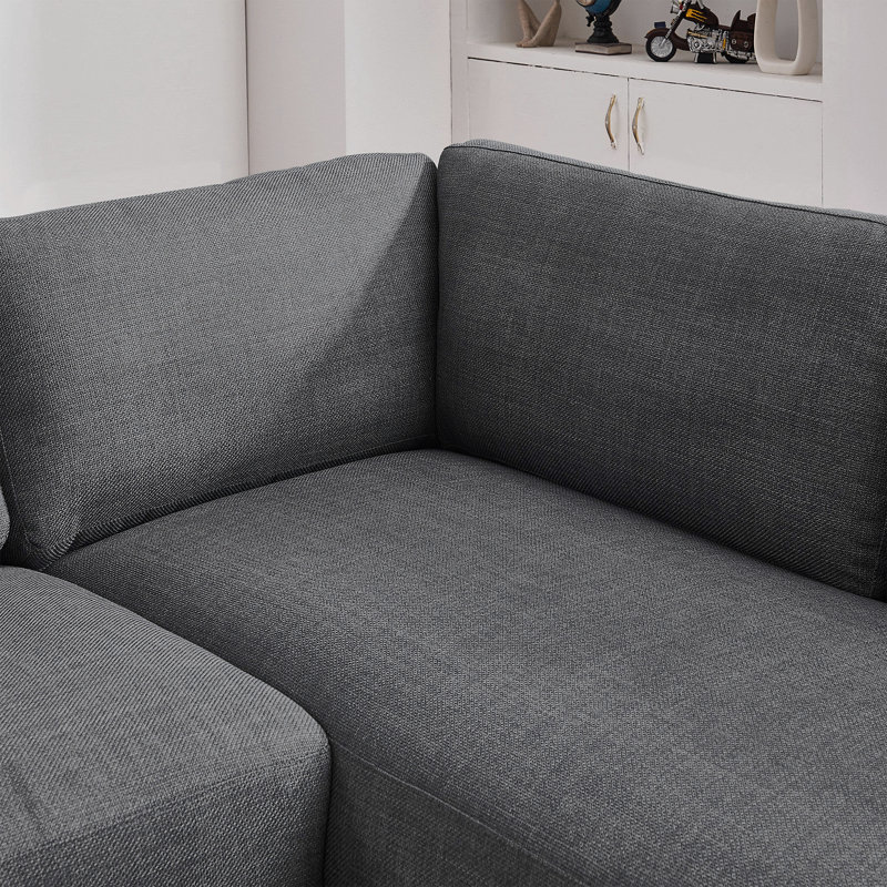 Cozy Sectional Sofa Right Facing