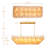  Lohan 4-Tier Dimmable Rectangle Kitchen Island Glass Chandelier Ceiling Pendant Lights(Bulbs Included)-1868315964