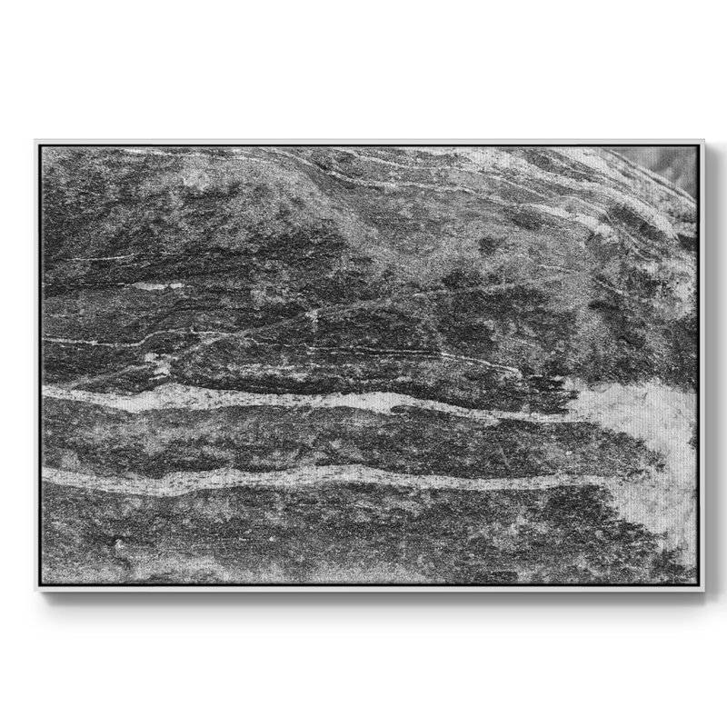Found Textures X - Toile encadrée de qualité supérieure - prête à être accrochée, H 25 po x l 37 po x P 2 po
