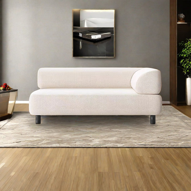 Chaise simple en bois massif de pin, Orienté à droite