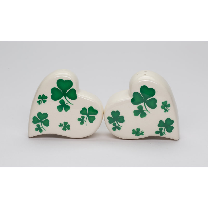 Shamrock, cœurs, sel et poivre