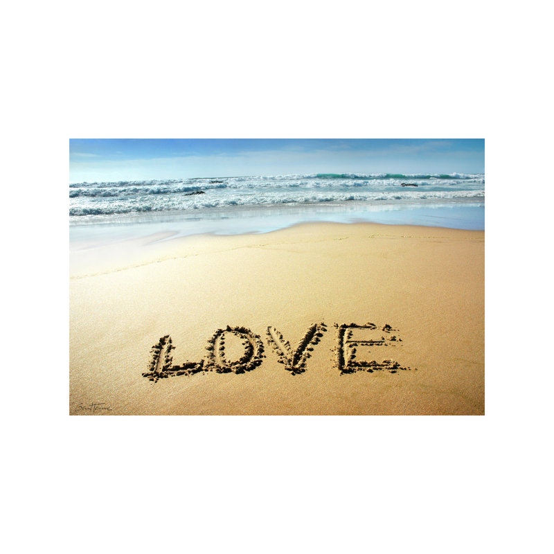 Love by Ben Heine - Print on Canvas, 30.48 cm H x 45.72 cm W, Wrapped Canvas