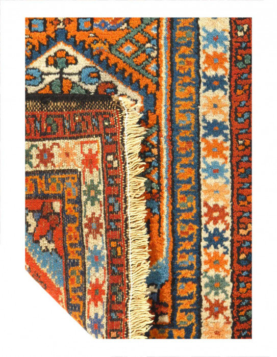 Persian Antique Hamadan rug 2'X 3'