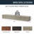 60" Rustic Wood Fireplace Mantel,Wall-Mounted & Floating Shelf For Home Decor-2092532712