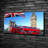 Bus In London - Wrapped Canvas Print