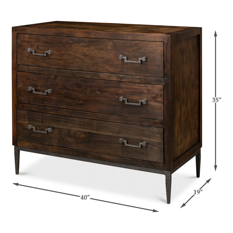 Bauhaus Solid Wood Storage Cabinet