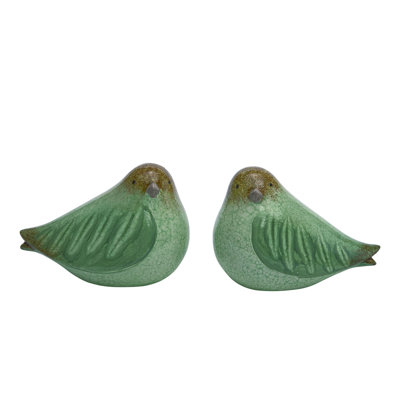  Terracotta Neutral Bird Set of 2 Spring Home Decorations
