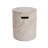 Lightweight Concrete Side Table With Handle, Finish, Natural And Modern Beauty Structure, Dimensions 15.5X15.5X18.5Inch