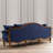 American Retro Blue Fabric Sofa