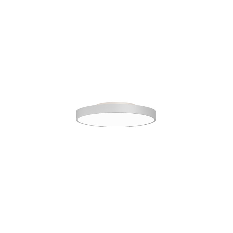 Surface ronde Rhythm Essentials - l 18 po - directe / indirecte - blanc, 17, 18", Blanc
