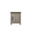 Gray Oak Side Table With Cabinet Door - 16"W X 21.5"H End For Living Room Decoration Walnut Finish Contrasting Tabletop Storage Space Home Furnishing Interior Rack
