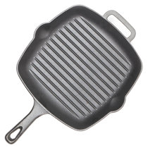 Korkmaz Rectangular Grill Fry Pan Nonstick Cookware Safe, A2848 - Black