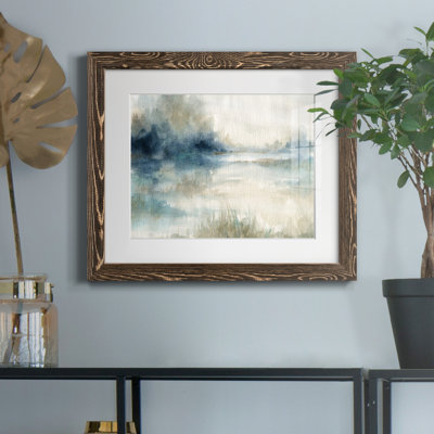 «Still Evening Waters II», reproduction de cadre photo sur papier