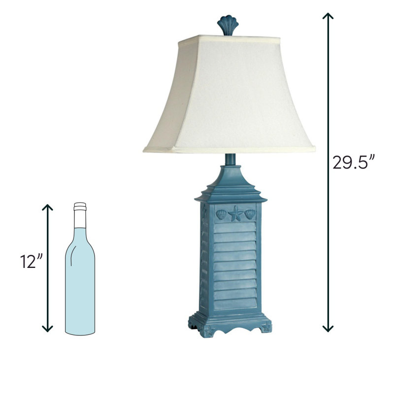 Cabersham 29.5" Table Lamp, Blue