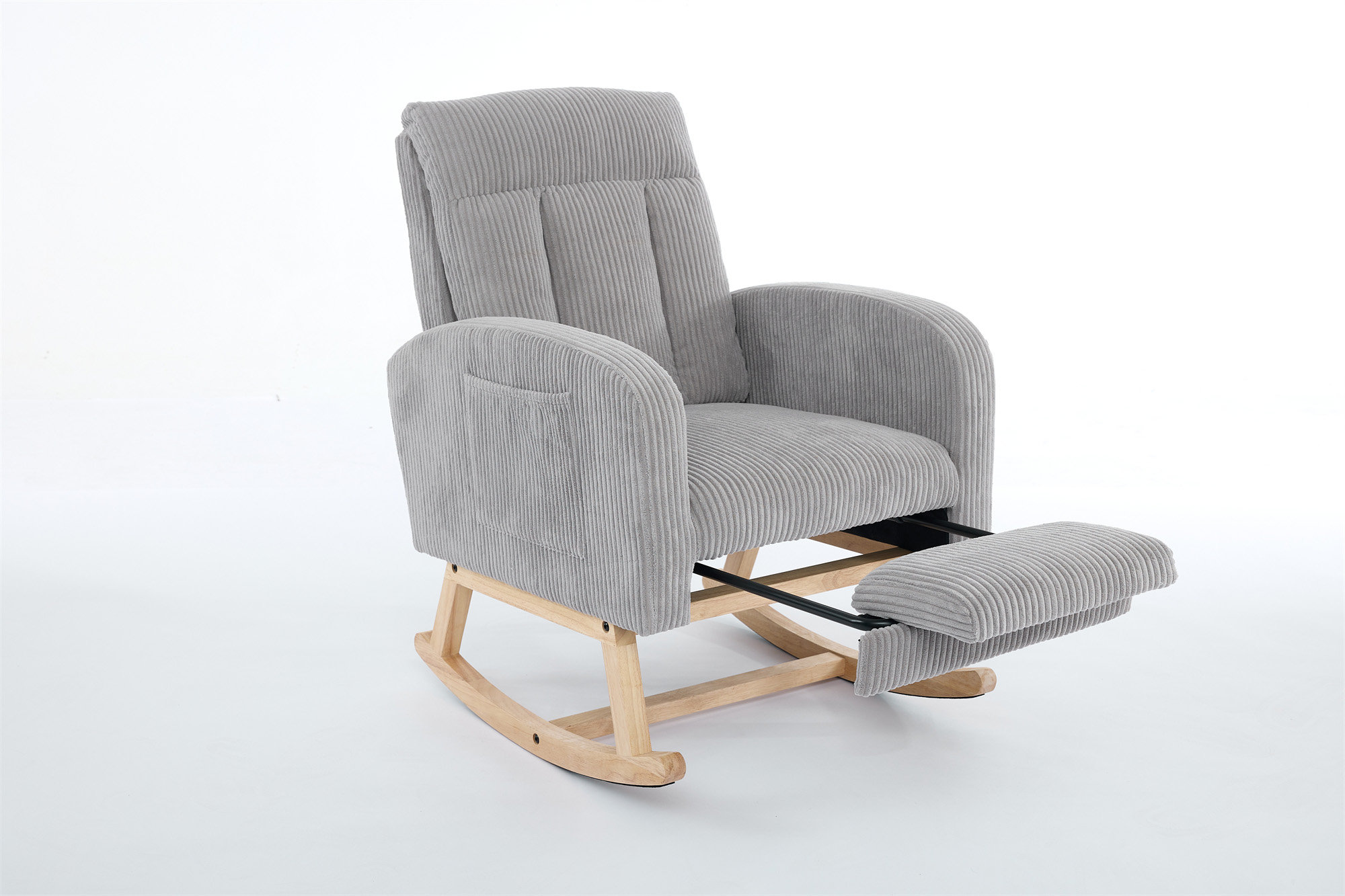 Isabelle & Max™ Modern Accent Rocking Chair Rocking Chair With Solid ...
