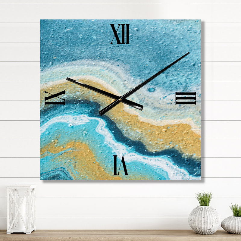 Horloge murale abstraite Composition in et VI, Petit