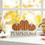 Enseigne de table citrouille 11,75 po L PUMPKIN