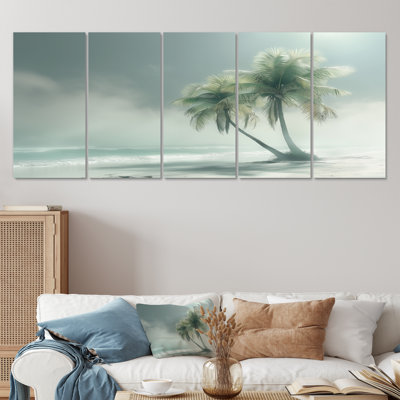 Ensemble de décoration murale Saltsman - Palmiers et palmiers