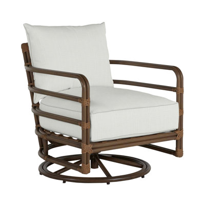 Malibu Swivel Patio Chair with Cushions