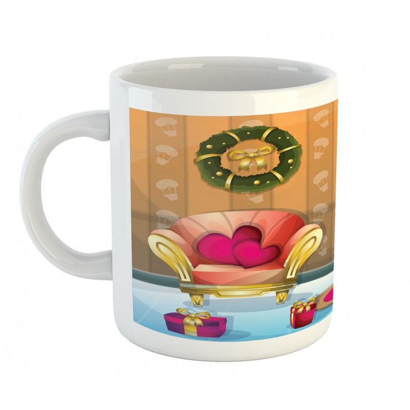 Grande tasse à café happy noel